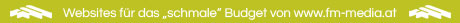 Websites für das „schmale“ Budget von www.fm-media.at